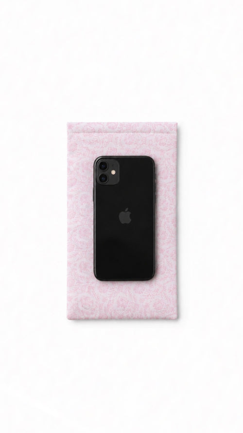 LUNACASE Phone Wellness Bag (Pink Floral)